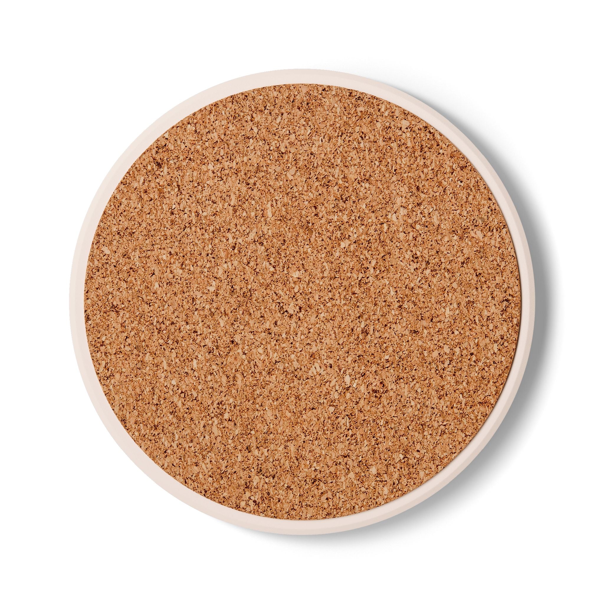 Lime Slice Ceramic Coaster — Bright Citrus Drink Coaster